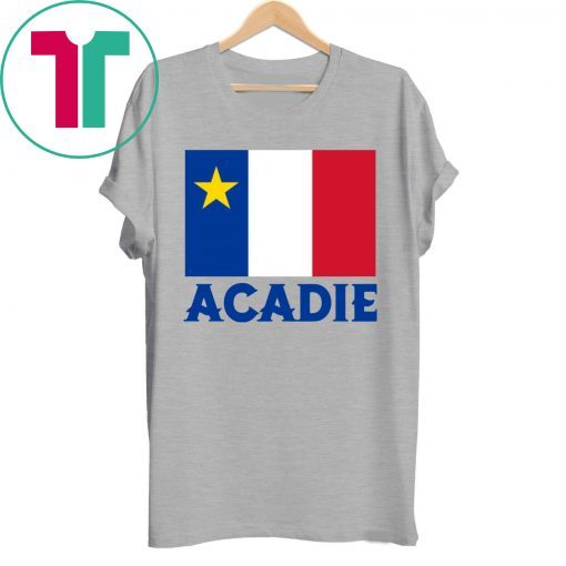 7 Year Old Mathieu’s Acadian Flag Acadie Shirt