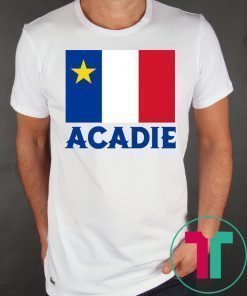 7 Year Old Mathieu’s Acadian Flag Acadie Shirt