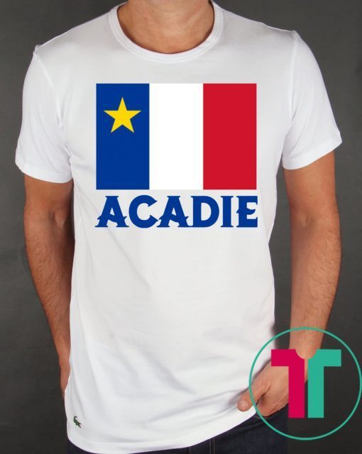 7 Year Old Mathieu’s Acadian Flag Acadie Shirt