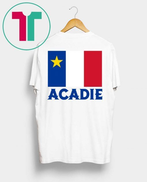 7 Year Old Mathieu’s Acadian Flag Acadie Shirt