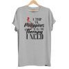 A trip to philippines all the therapy I need shirt