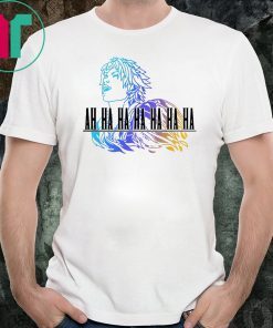 Ah ha ha final fantasy tidus shirt