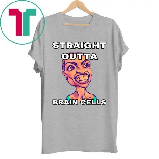 Alexandria Cortez Straight Outta Brain Cells Shirt