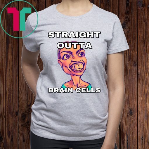 Alexandria Cortez Straight Outta Brain Cells Shirt