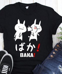 Anime baka rabbit slap japanese shirt