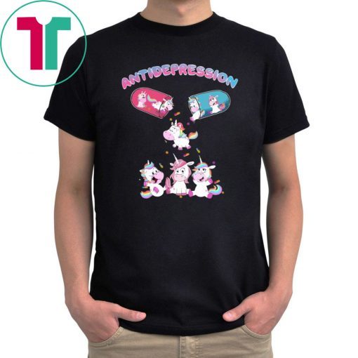 Antidepression Unicorn shirt