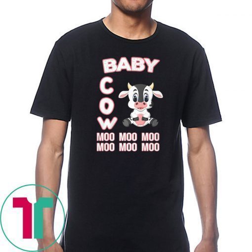 Baby cow moo moo moo shirt