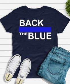 Back The Blue Tee Shirt