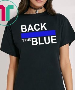 Back The Blue Tee Shirt