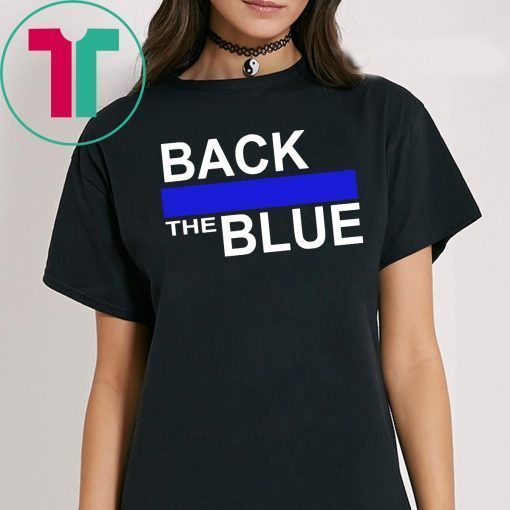 Back The Blue Tee Shirt