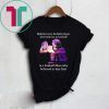 Behind Football Player Believes In Himself Is A Football Mom T-Shirt