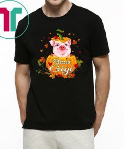 Blessed Gigi Pig Pumpkin Halloween T-Shirt