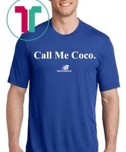 Blue Call Me Coco Cori Gauff Blue Shirt