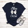 Boo Boo Crew Funny Halloween Ghost Nurse Costume T-Shirt