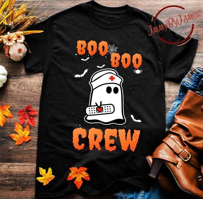 Download Boo Boo Nurse Crew Halloween Tee Shirt Funny Boo Ghost ...