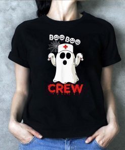 Boo boo Crew nurse ghost shirts halloween costume gift T-Shirts