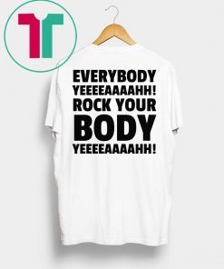 Boy Band Rock Your Body 90s Music Lover Gift Shirt