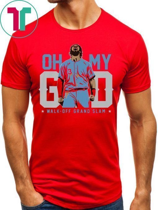 Bryce Harper Oh My God Walk Off Grand Slam T-Shirt