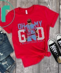 Oh My God, Walk-off Grand Slam T-Shirt Bryce Harper Tee