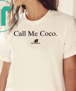 Call Me Coco New Balance Coco Gauff T-Shirt