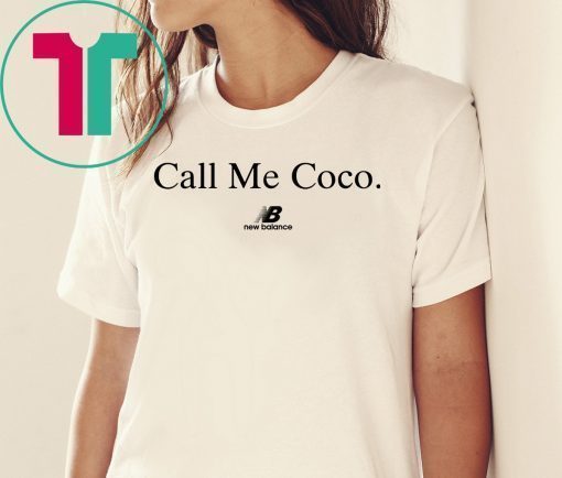 Call Me Coco New Balance Coco Gauff T-Shirt