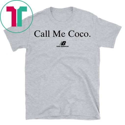 Call Me Coco New Balance Funny Gift T-Shirt