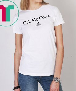 Call Me Coco New Balance Funny Gift T-Shirt