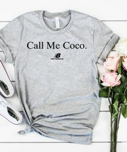 Womens Call Me Coco New Balance T-Shirt