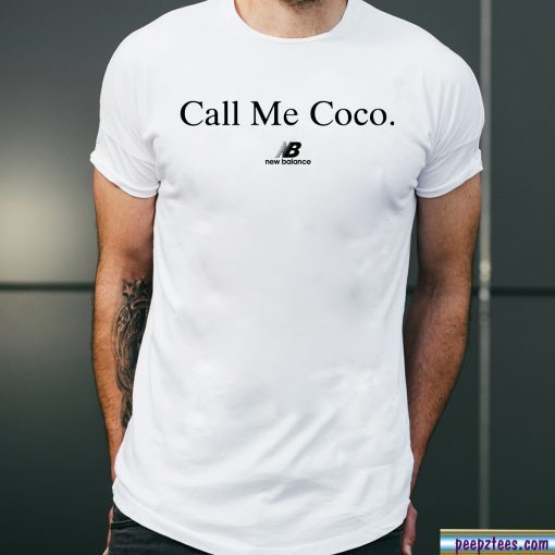 Call Me Coco New Balance Tee Shirt