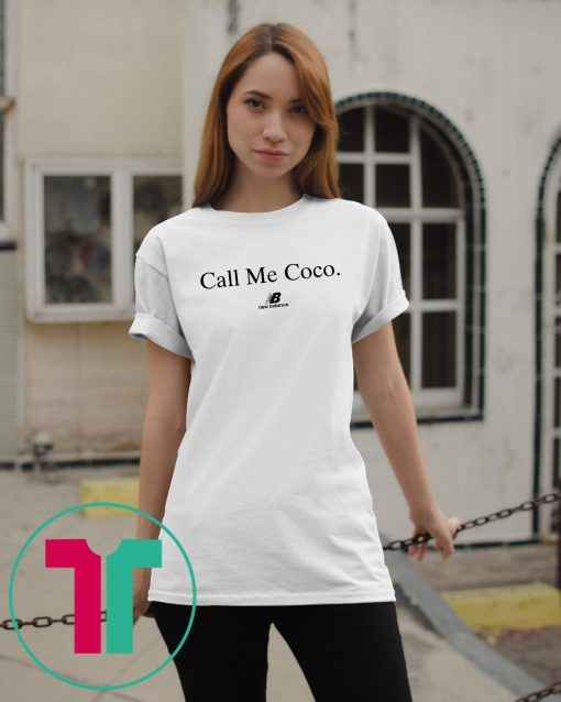 Call Me Coco New Balance Tee Shirt