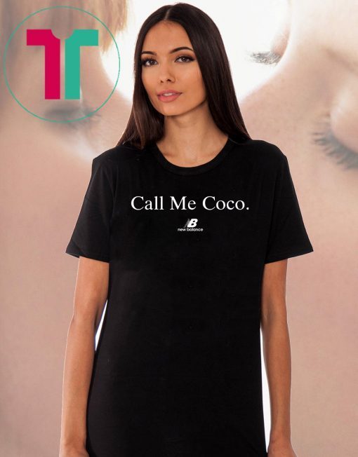 Call Me Coco New Balance Cori Gauff Call Me Coco T-Shirt