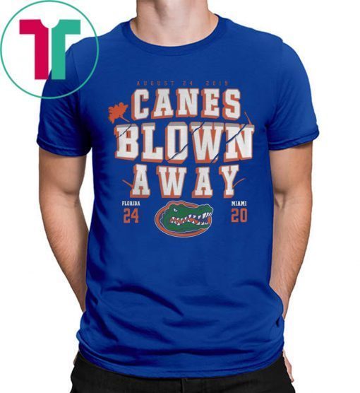 Canes Blown Away Florida Gators vs Miami Hurricanes Shirt