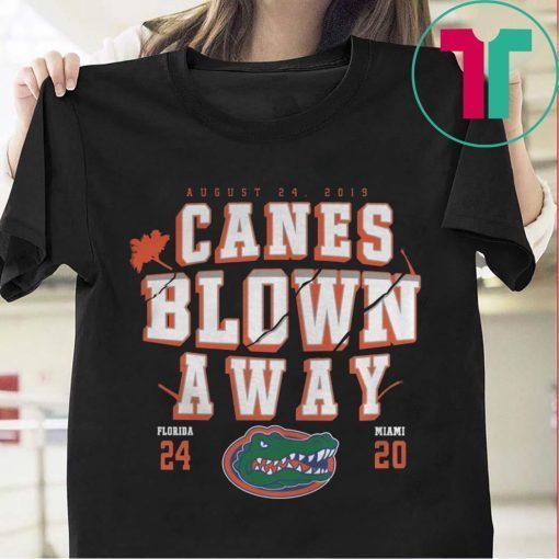 Canes Blown Away Florida Gators vs Miami Hurricanes Shirt