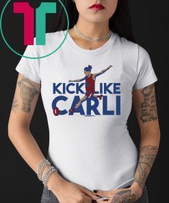 Carli Lloyd Shirt - Kick Like Carli, USWNTPA, Football