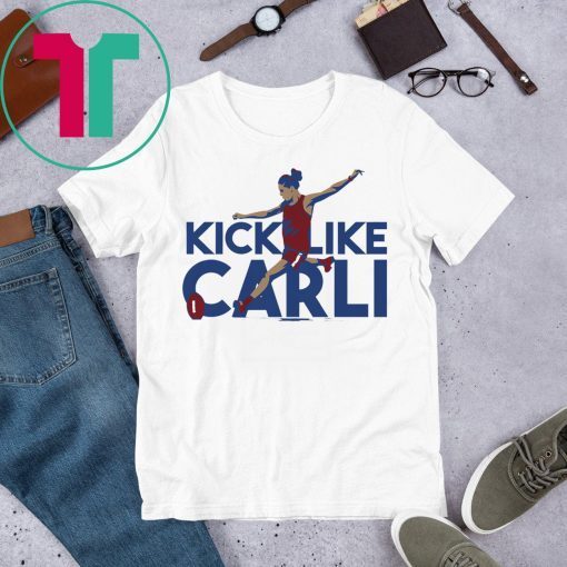 Carli Lloyd Shirt - Kick Like Carli, USWNTPA, Football