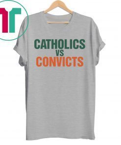 Catholics vs Convicts Vintage 1988 Shirt