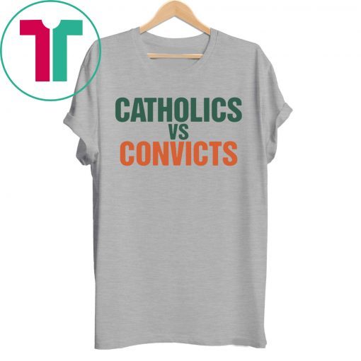 Catholics vs Convicts Vintage 1988 Shirt