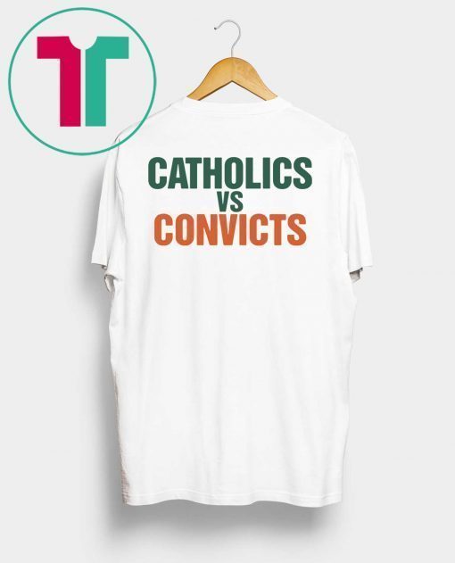 Catholics vs Convicts Vintage 1988 Shirt