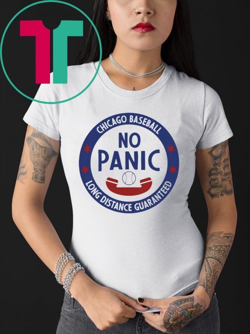 Chicago No Panic Phone Shirt Ian Happ MLBPA Shirt