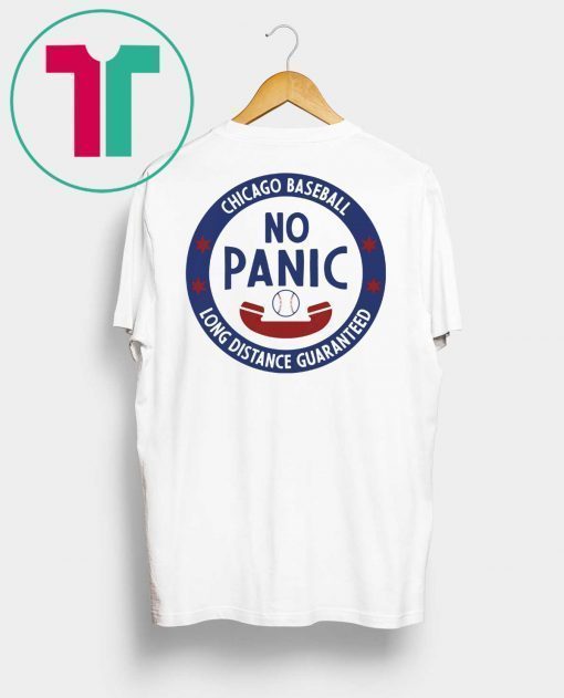 Chicago No Panic Phone Shirt Ian Happ MLBPA Shirt