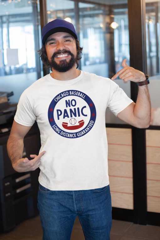 Chicago No Panic Phone Tee Shirt, Ian Happ MLBPA