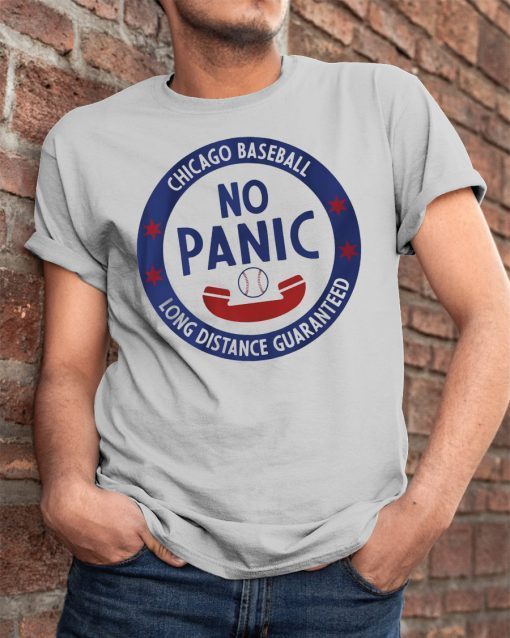 Chicago No Panic Phone Tee Shirt, Ian Happ MLBPA