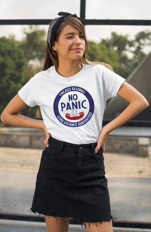 Chicago No Panic Phone Tee Shirt, Ian Happ MLBPA