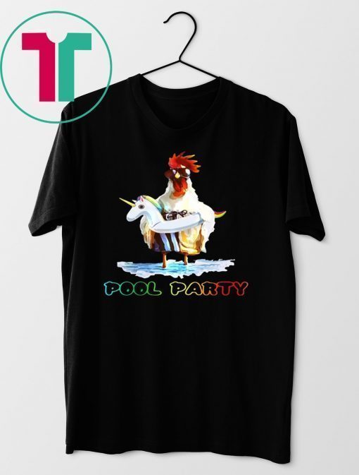 Chicken Pool Party Shirt