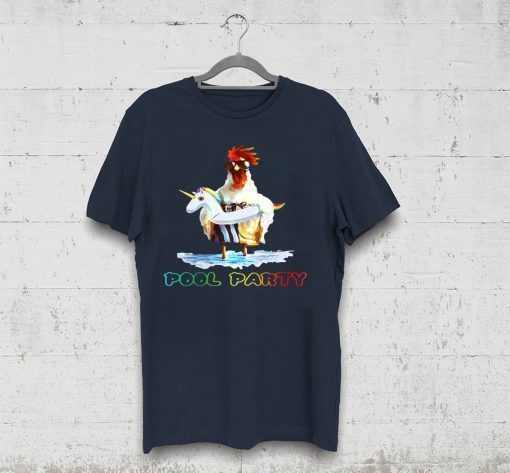 Chicken Pool Party Shirt