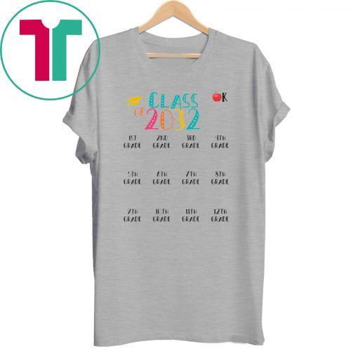 Class Of 2032 K-12 Grow T-Shirt