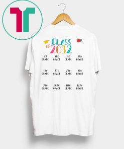 Class Of 2032 K-12 Grow T-Shirt