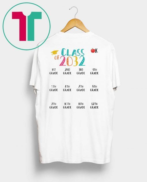 Class Of 2032 K-12 Grow T-Shirt