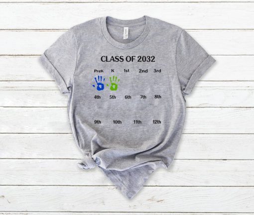 Class of 2032 grow with me Tee Shirt