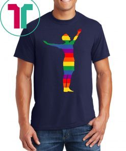 Megan Rapinoe Soccer LGBT Flag of the USA Pride T-Shirt
